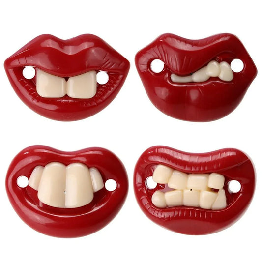 Modern Intereting Food Grade Silicone Funny Baby Pacifiers Nipple Teethers Toddler Pacifier For Baby Boys and Girls - BIG FRENCHIES