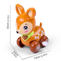 Baby Toys Cartoon Animal Dog Wind Up Toys Running Car Clockwork Educational Toys Infant Baby Mobile Rattle Toy For Kids - BIG FRENCHIES