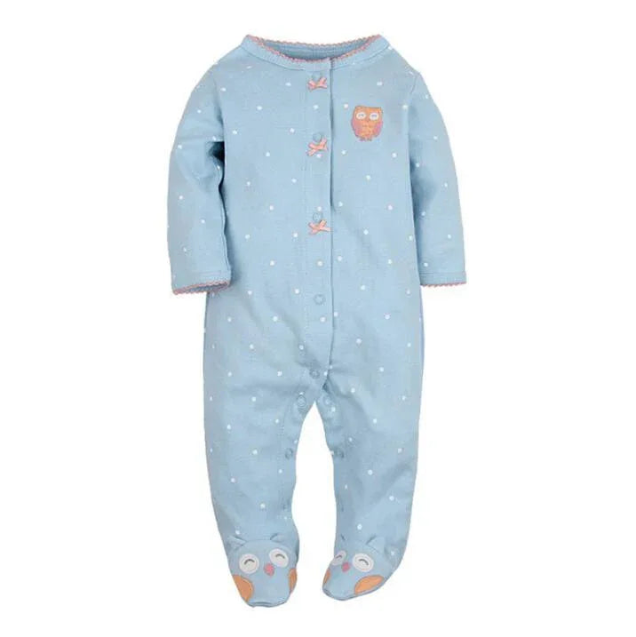 Baby Clothes Newborn Home Wear Cotton Baby Girl Romper Baby Costume Infant Boy Sleep Comfortable Pajamas - BIG FRENCHIES
