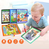 Coolplay Magic Water Drawing Book Coloring Book Painting Board Doodle Book in Drawing Toys Educational Toys - BIG FRENCHIES
