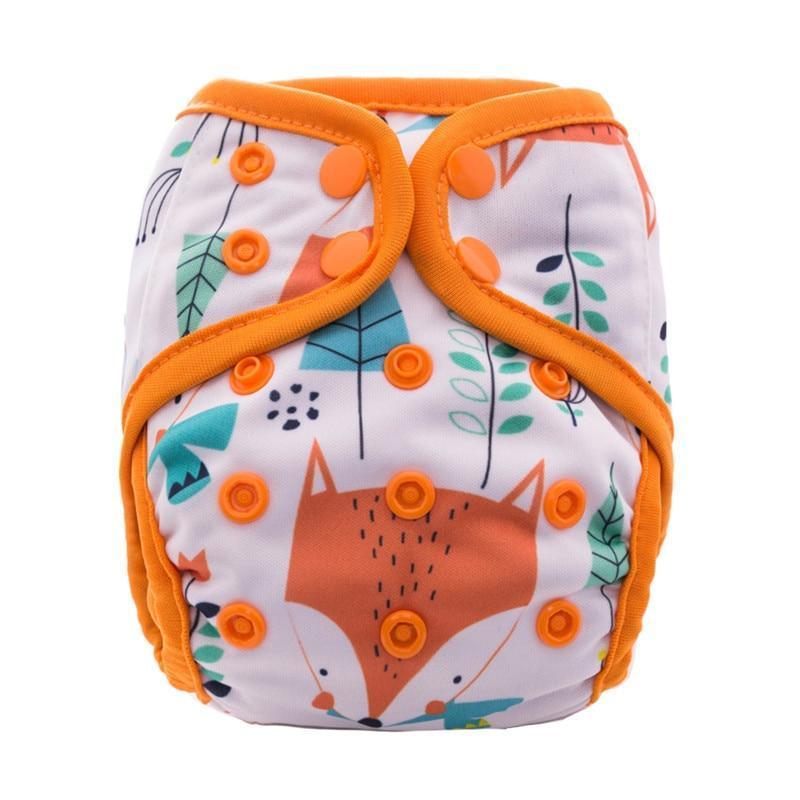Newborn Pocket Diaper Cloth Diapers Bamboo Charcoal Inner Waterproof PUL Outer Double Gussets Nappies for Baby - BIG FRENCHIES