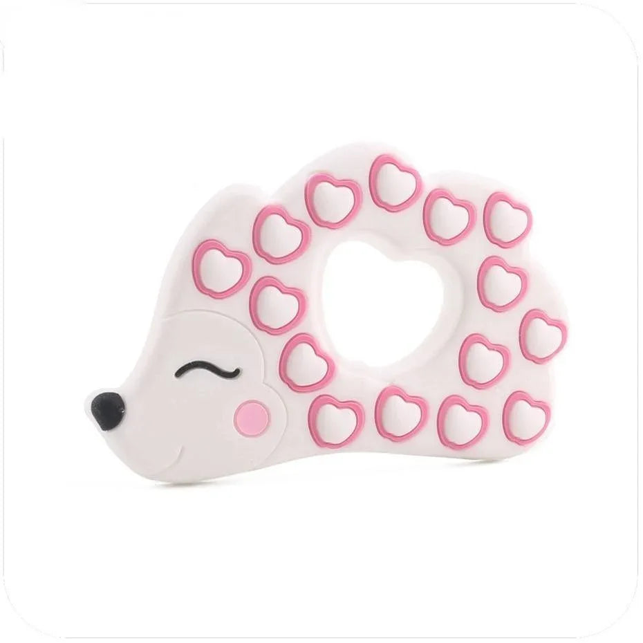 BPA Free Food Grade Silicone Teethers Cartoon Animals Shape Pacifier Clips, Accessories Baby Teething 1pc - BIG FRENCHIES