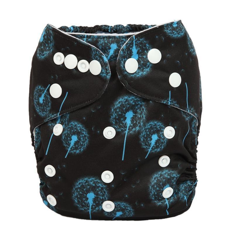 Baby Pocket Cloth Diaper Nappy Reusable Adjustable Washable No Inserts Nappie For Baby In Modern Printed Style - BIG FRENCHIES