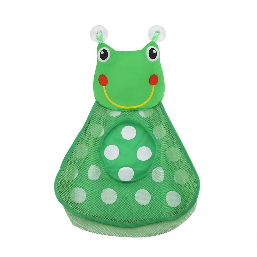 Baby Shower Bath Toys Little Duck Little Frog Baby Kids Toy Storage Mesh With Strong Suction Cups Toy Bag Net Bathroom Organizer - BIG FRENCHIES
