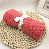Baby Blanket Cotton Super Soft Blankets Newborn Swaddle Infant Wrap Bath Towel Girl Boy Stroller - BIG FRENCHIES