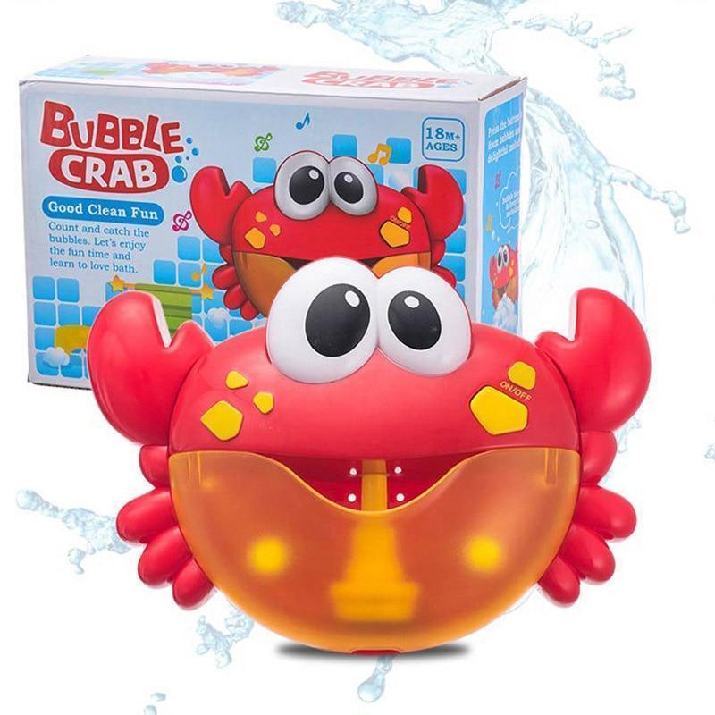 Baby Educational Bubble Machine Music Kids Bath Toy Bathtub Soap Automatic Bubble Maker Baby Bathroom Toy For Children - BIG FRENCHIES