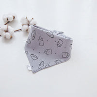 Cotton Cartoon Bandana Feeding Saliva Towel Waterproof Bibs For Baby Burp Accessory Adjustable Button Durable Baby Towels - BIG FRENCHIES