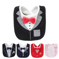 Newborn Scarf Baby Bib Waterproof Feeding Bib Bandana Bow Tie Baby Bibs Silicone Bib For Kids - BIG FRENCHIES