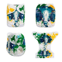 Most Popular Digital Position Baby Cloth Diaper with Microfiber Insert In Modern Printed Design For Baby Boys and Baby Girls KIds - BIG FRENCHIES