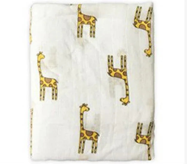 Newborn Swaddle Baby Multi-use Bamboo Cotton Blanket Infant Newborn Baby Wrap Blanket For Girls And Boys - BIG FRENCHIES