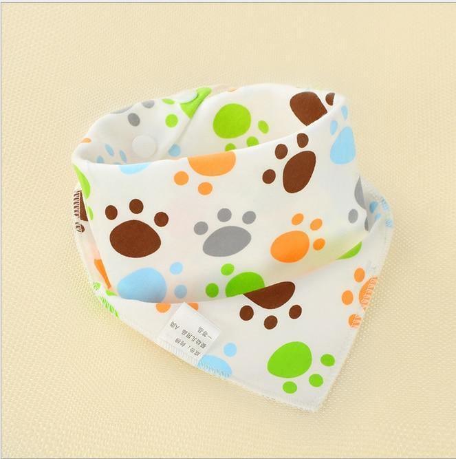 Infant Kids Baby Unisex Feeding Saliva Towel Dribble Triangle Bandana Bibs Burp Cloths Baby Gifts - BIG FRENCHIES