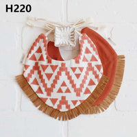 Handmade Luxury Floral Baby Bib Accessories Burp Cloths Newborn Baby Boy Girl Kids Cartoon Bibs 100% Cotton Linen Waterproof Saliva Bib For Kids - BIG FRENCHIES