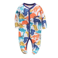 Modern Colorful Baby Boys/Girls Blanket Sleepers Newborn Babies Sleepwear Infant Long Sleeve Romper Jumpsuit for Kids - BIG FRENCHIES