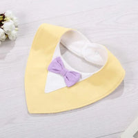 Infant Kids Bibs For Boy/Girls Newborn Feeding Waterproof Toddlers Soft Bow Burp Tie Scarf For Children - BIG FRENCHIES