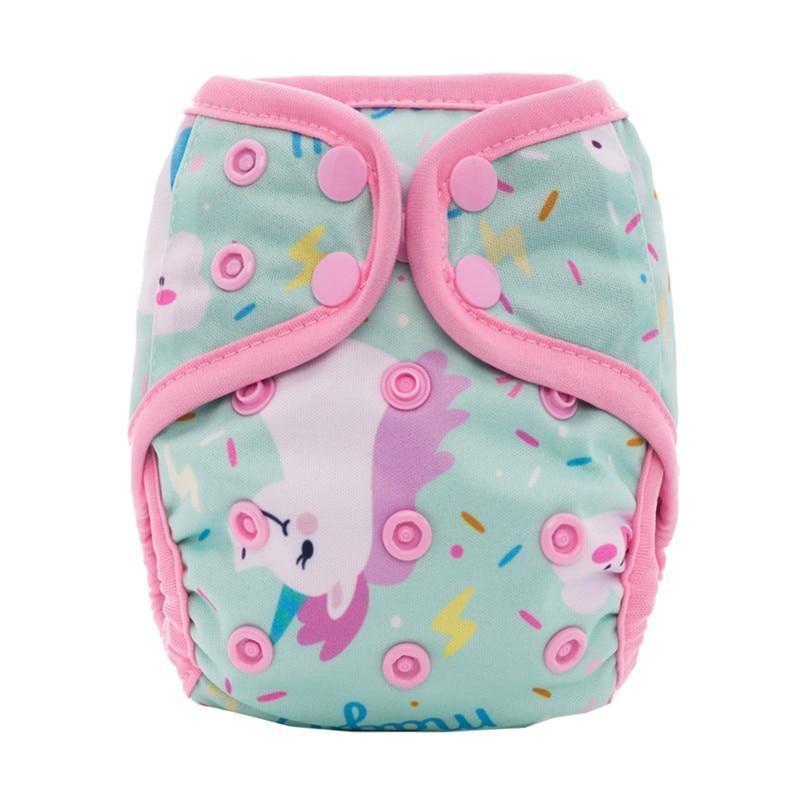 Newborn Pocket Diaper Cloth Diapers Bamboo Charcoal Inner Waterproof PUL Outer Double Gussets Nappies for Baby - BIG FRENCHIES