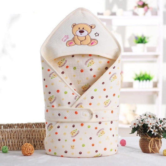 Cotton Infant Baby Sleeping Bag Envelope For Newborn Baby Bedding Wrap Sleepsack For Baby Blanket - BIG FRENCHIES
