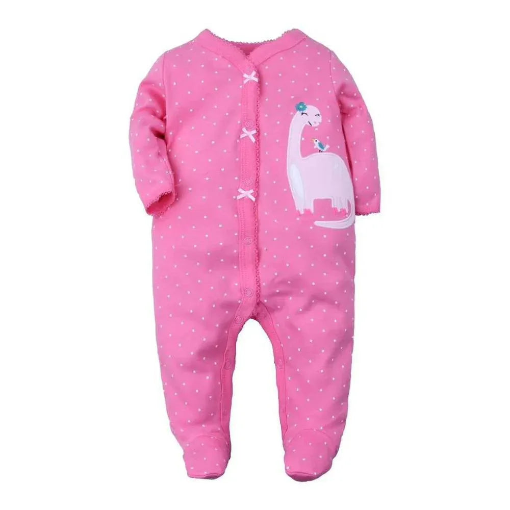 Baby Clothes Newborn Home Wear Cotton Baby Girl Romper Baby Costume Infant Boy Sleep Comfortable Pajamas - BIG FRENCHIES