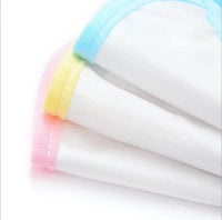 Soft Newborn Cotton Elephant Feeding Burp Cloth Waterproof Infant Animal Double Layer Bandana Feeding Bib For Kids - BIG FRENCHIES