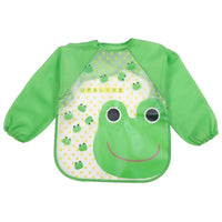 Waterproof Long Sleeve Girl Bibs Kids Burp Cloth Feeding Bib with Pocket Bib For Kids - BIG FRENCHIES