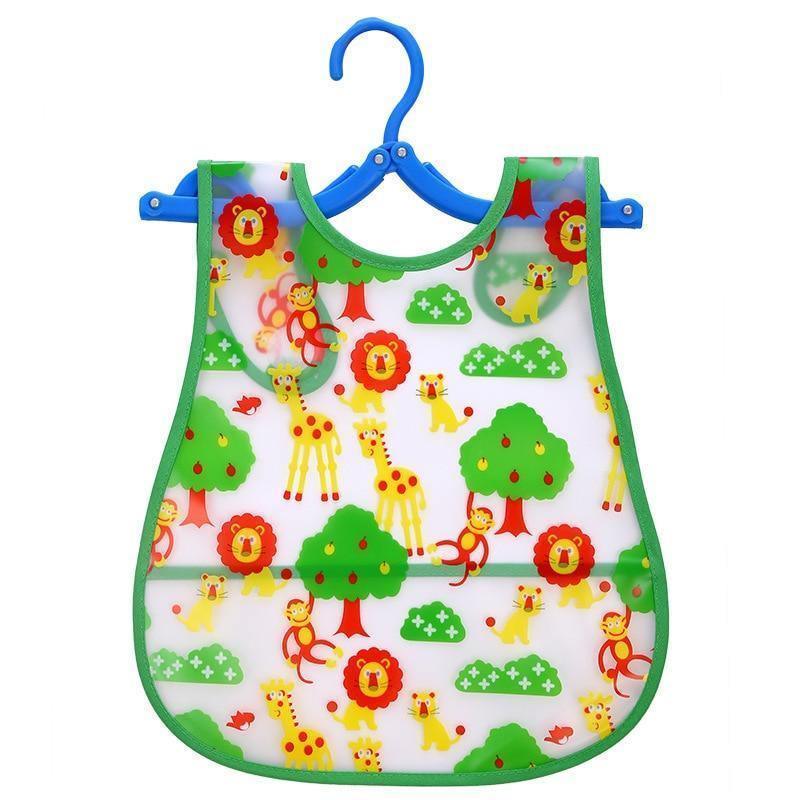 Adjustable Baby Bibs Waterproof Lunch Feeding Bibs Baby Cartoon Feeding Cloth Children Baby Bib for Kids - BIG FRENCHIES