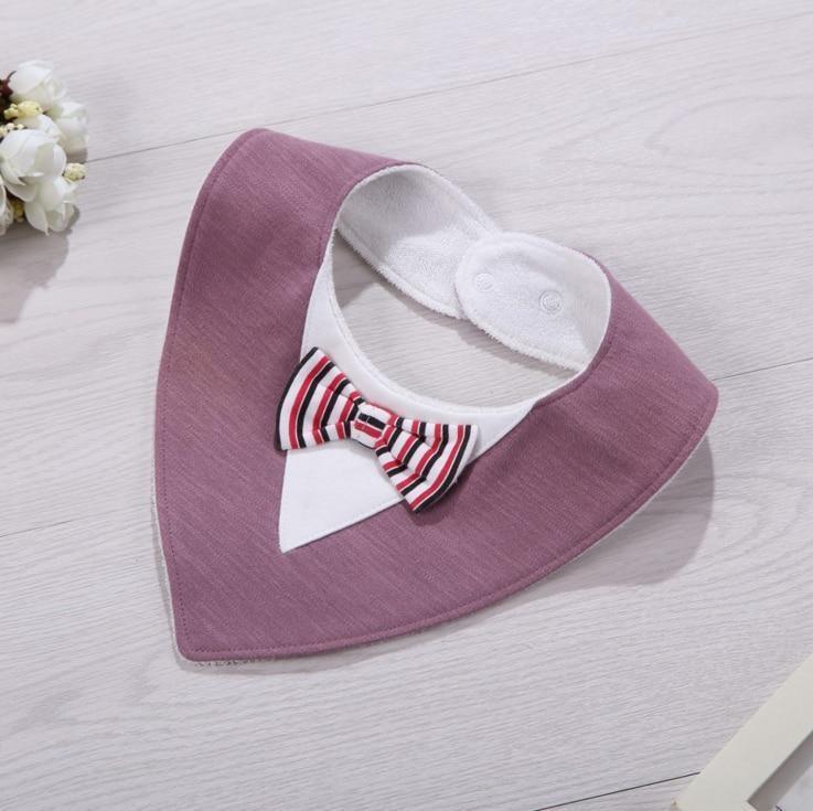 Infant Kids Bibs For Boy/Girls Newborn Feeding Waterproof Toddlers Soft Bow Burp Tie Scarf For Children - BIG FRENCHIES