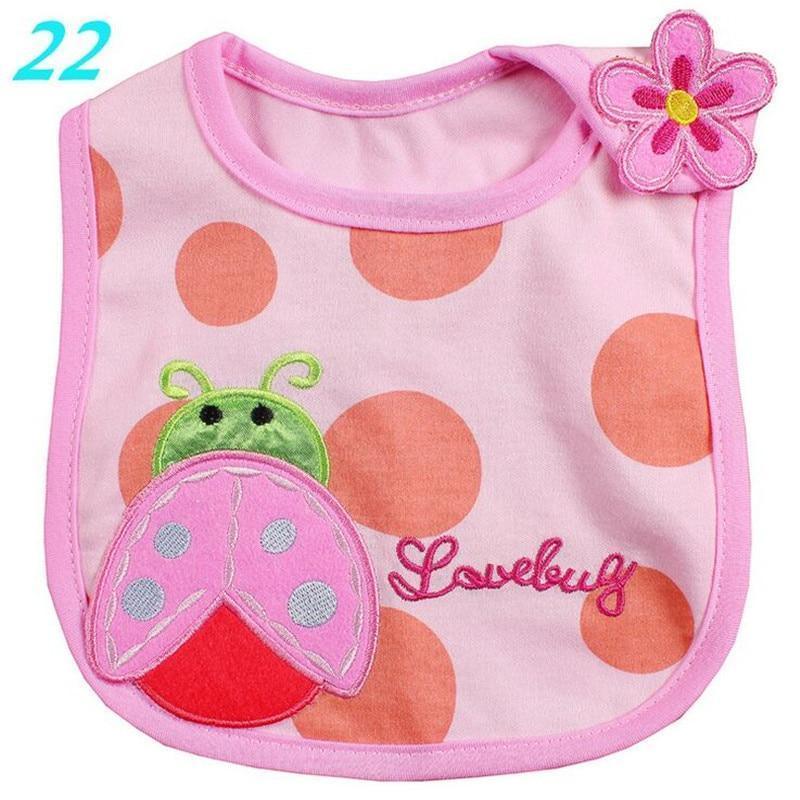 Cartoon Cotton Baby Bib Infant Saliva Towels Baby Waterproof Bibs Newborn Wear Babies Accessories - BIG FRENCHIES
