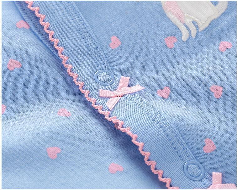 Baby Clothes Newborn Home Wear Cotton Baby Girl Romper Baby Costume Infant Boy Sleep Comfortable Pajamas - BIG FRENCHIES