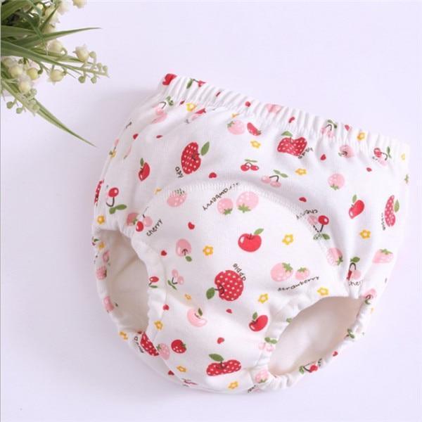 6 Layer Baby Cotton Training Pants Panties Cloth Diapers Reusable Child Nappies Breathable Diaper - BIG FRENCHIES