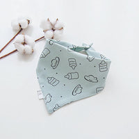 Cotton Cartoon Bandana Feeding Saliva Towel Waterproof Bibs For Baby Burp Accessory Adjustable Button Durable Baby Towels - BIG FRENCHIES