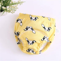 6 Layer Baby Cotton Training Pants Panties Cloth Diapers Reusable Child Nappies Breathable Diaper - BIG FRENCHIES