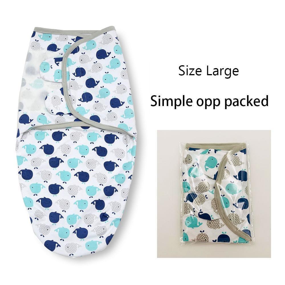 Modern Cotton Summer Nwborn Swaddle Wrap Envelope Baby Blanket For Baby Kids - BIG FRENCHIES