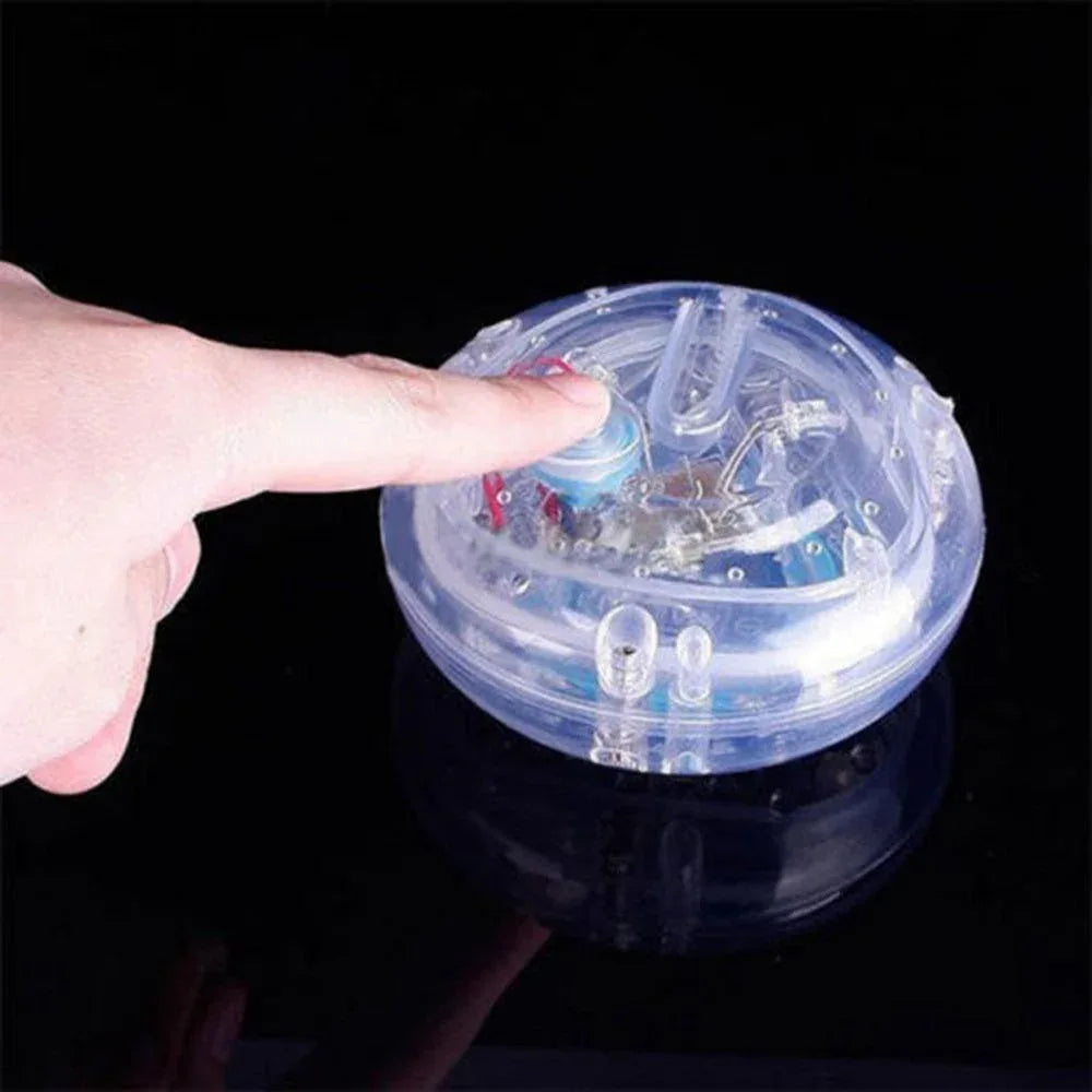 Bathroom Colorful LED Light Toy Waterproof In Tub Float Light Show Bath Fun Time Baby Modern Bath Toys For Kids - BIG FRENCHIES