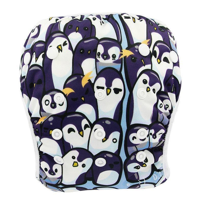 Baby Swimming Waterproof Adjustable Reusable Washable Cloth Pool Pant Diaper Cover - BIG FRENCHIES
