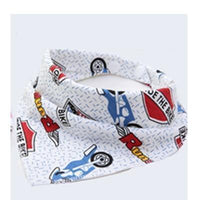 Cute Breathable Bibs Baby Feeding Cartoon Printing Super Absorbent Triangle Scarf Bib Cotton For Newborn Infant Girls And Boys - BIG FRENCHIES