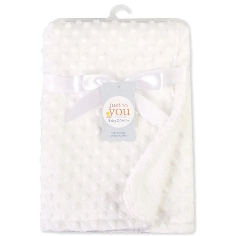 Modern Luxury New Baby Blanket Swaddling Newborn Thermal Soft Fleece Blanket Solid Bedding Set Cotton Quilt For Baby - BIG FRENCHIES