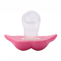Silicone Baby Lip Pacifier Kiss Pink Rose Red Lip Shape Teeth Soothers Funny Baby Pacifiers For Baby and For Kids - BIG FRENCHIES