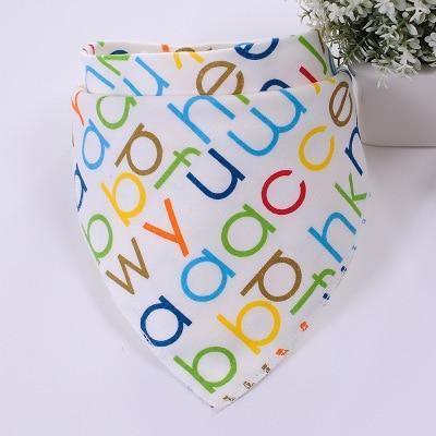 Baby Bibs Cute Cartoon Pattern bib Burp Cloths Saliva Towel Cotton Infant Burp Cloths Bib For Kids - BIG FRENCHIES