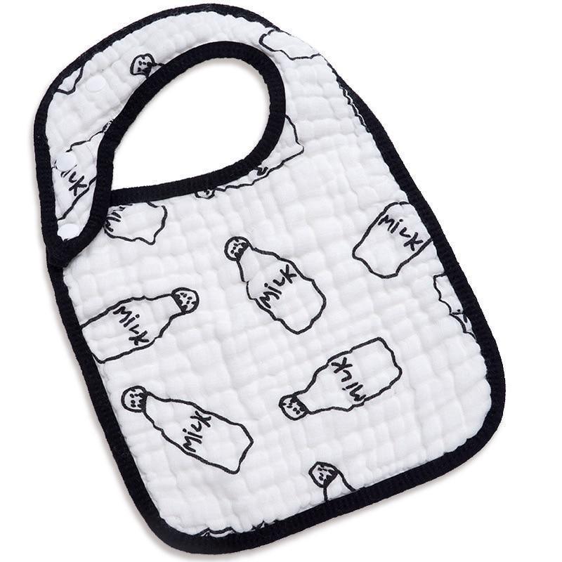 Cotton Baby Burp Cloth For Toddlers Feeding Durable Apron Multi-use Saliva Towel Scarf And Bandana Bibs - BIG FRENCHIES