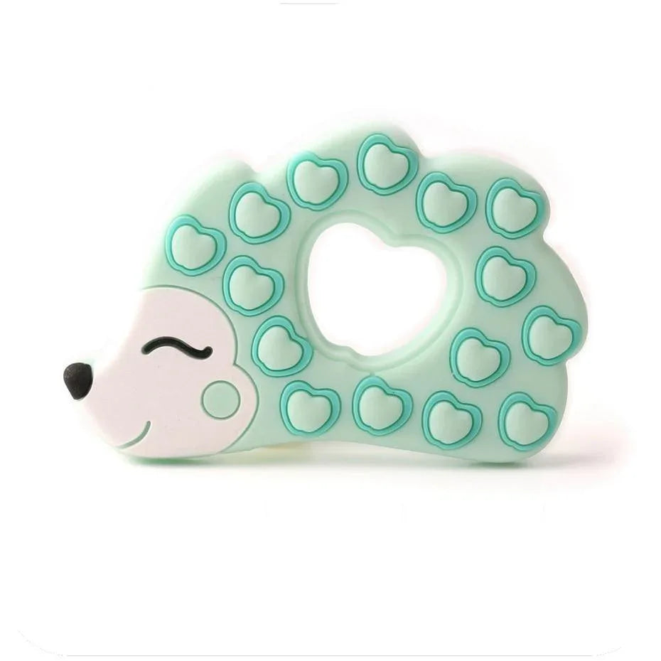BPA Free Food Grade Silicone Teethers Cartoon Animals Shape Pacifier Clips, Accessories Baby Teething 1pc - BIG FRENCHIES