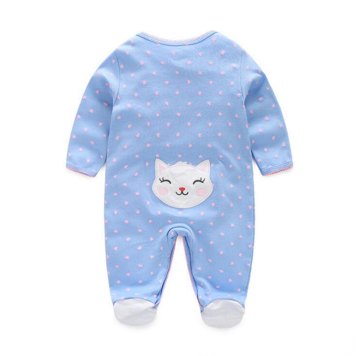 Baby Clothes Newborn Home Wear Cotton Baby Girl Romper Baby Costume Infant Boy Sleep Comfortable Pajamas - BIG FRENCHIES