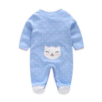 Baby Clothes Newborn Home Wear Cotton Baby Girl Romper Baby Costume Infant Boy Sleep Comfortable Pajamas - BIG FRENCHIES
