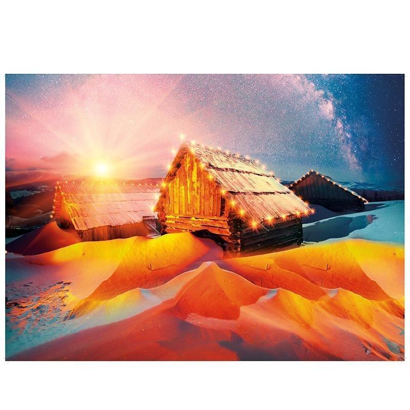 150 Piece Tube Beautiful Scenery Puzzles Toys for Children Adults Learning Education Brain Teaser Assemble Toy Games For All Generations - BIG FRENCHIES