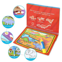 Magic Water Drawing Books Coloring Books Doodle & Magic Pen Painting Drawing Board Children Painting Toys Birthday Gifts - BIG FRENCHIES