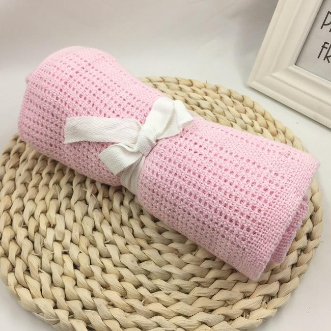 Baby Blanket Cotton Super Soft Blankets Newborn Swaddle Infant Wrap Bath Towel Girl Boy Stroller - BIG FRENCHIES