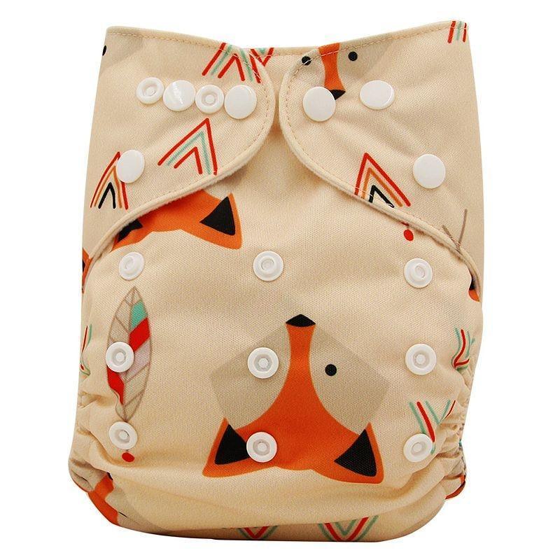 Baby Cloth Diapers Reusable Nappies Character Unisex Baby Care Pants Waterproof Pocket Cloth Diaper For Baby - BIG FRENCHIES