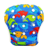 Baby Swimming Waterproof Adjustable Reusable Washable Cloth Pool Pant Diaper Cover - BIG FRENCHIES