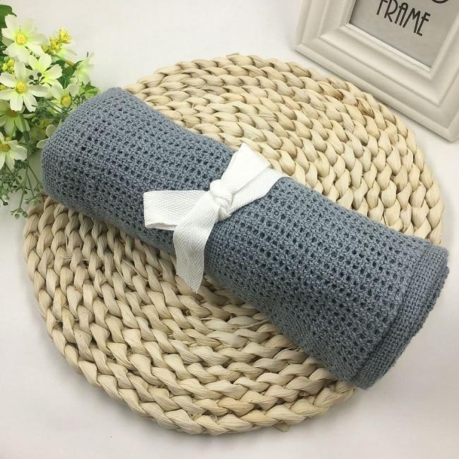 Baby Blanket Cotton Super Soft Blankets Newborn Swaddle Infant Wrap Bath Towel Girl Boy Stroller - BIG FRENCHIES