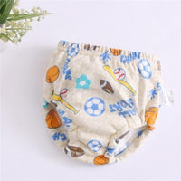 6 Layer Baby Cotton Training Pants Panties Cloth Diapers Reusable Child Nappies Breathable Diaper - BIG FRENCHIES
