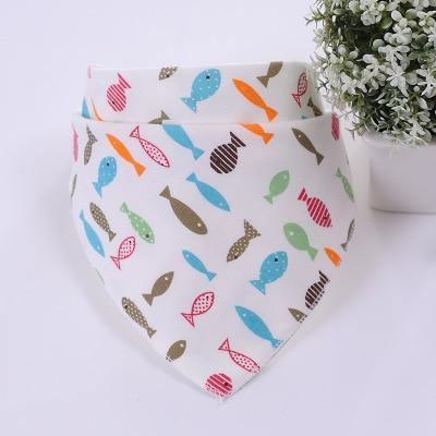 Baby Bibs Cute Cartoon Pattern bib Burp Cloths Saliva Towel Cotton Infant Burp Cloths Bib For Kids - BIG FRENCHIES