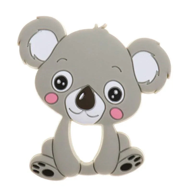 Unicorn Silicone Baby Teether Cartoon Animal BPA Free Rodents Teething Shower Gifts Koala Penguin Owl Fox For Kids - BIG FRENCHIES